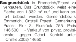 Vorschaubild der Anzeige, (Id: 1967884)