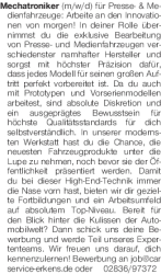 Vorschaubild der Anzeige, (Id: 2021110)