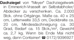 Vorschaubild der Anzeige, (Id: 2035844)