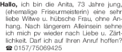 Vorschaubild der Anzeige, (Id: 2056433)