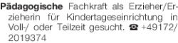 Vorschaubild der Anzeige, (Id: 2064721)