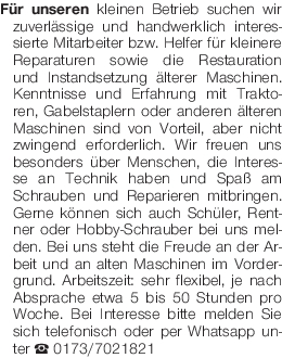 Vorschaubild der Anzeige, (Id: 2069948)