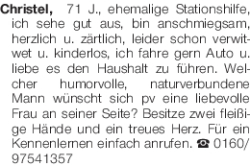 Vorschaubild der Anzeige, (Id: 2083243)