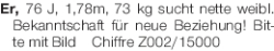 Vorschaubild der Anzeige, (Id: 2083271)