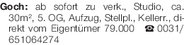 Vorschaubild der Anzeige, (Id: 2083285)